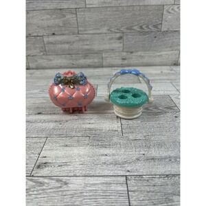 Vintage 1993 Kenner Fairy Winkles‎ Coin Purse & Find Me Flower Basket No Dolls